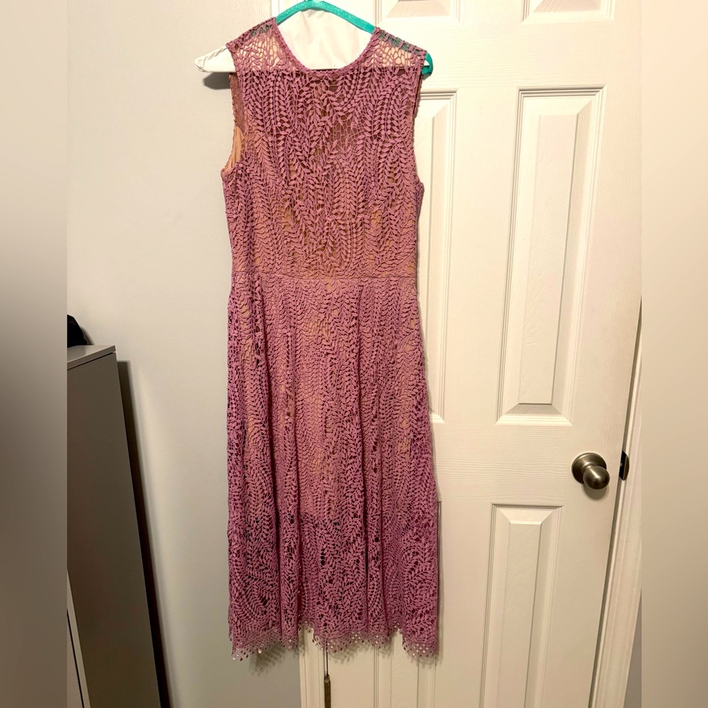 Lilac overlay dress by Dress the Population